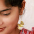 Twisted Golden Leaf - The Earth Store - Fashion Accessories